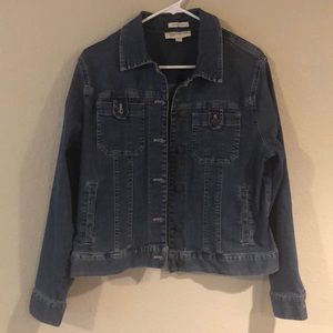 Denim jacket size large